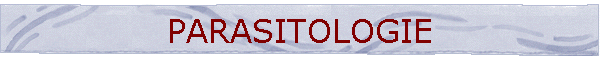 PARASITOLOGIE